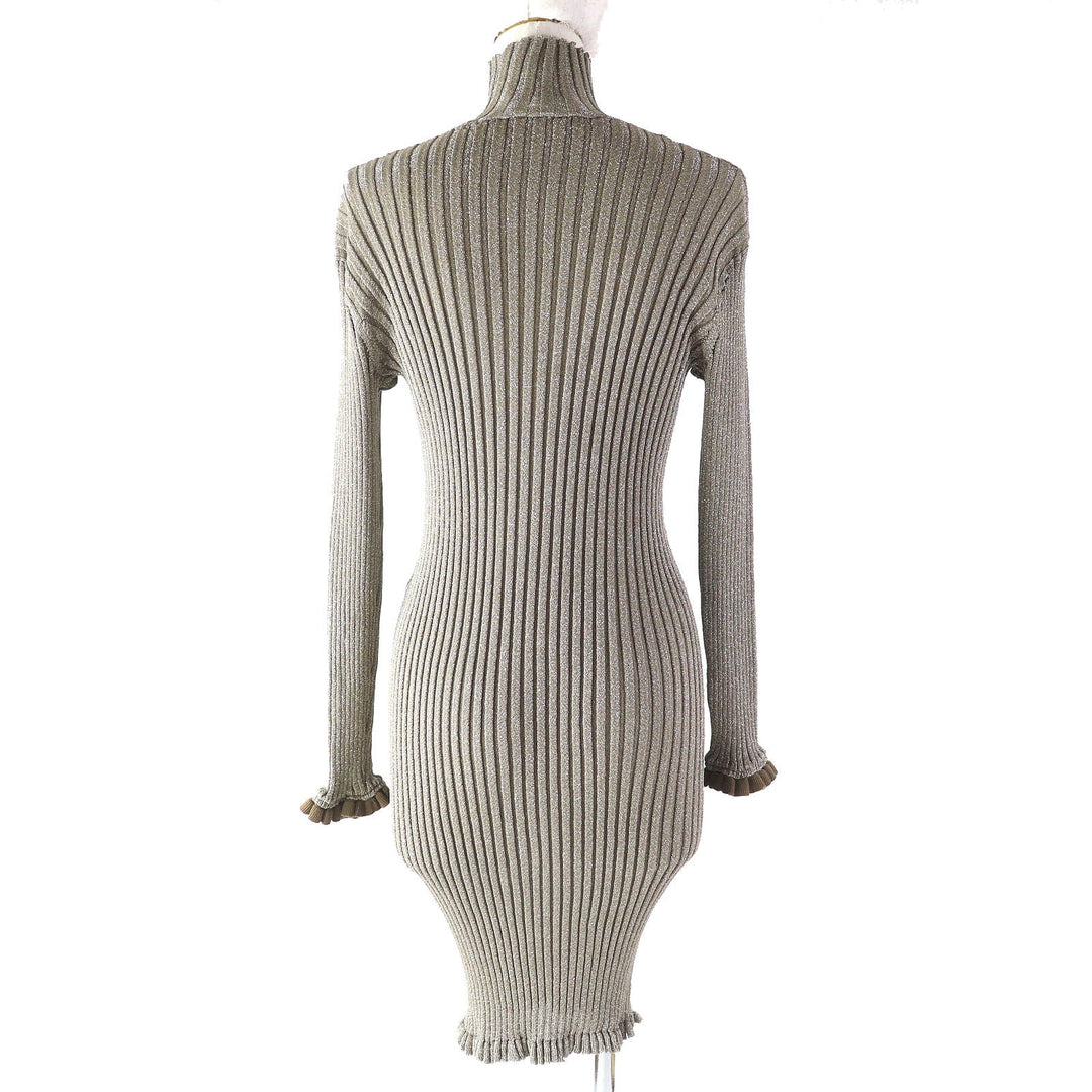 Chloe one piece Main: 67% silk, Main: 33% polyester, Other: 100% polyamide Boyish Khaki Women XS Used Authentic