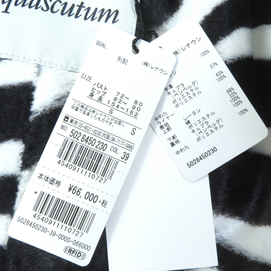 Aquascutum coat nylon Navy Women S Used Authentic