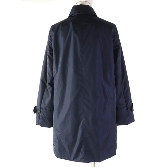 Aquascutum coat nylon Navy Women S Used Authentic