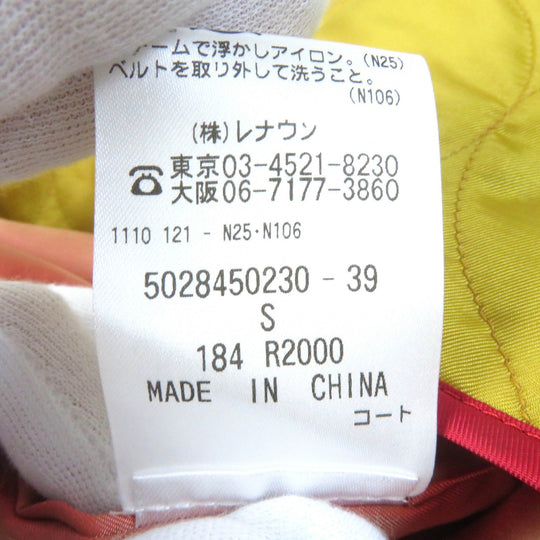 Aquascutum coat nylon Navy Women S Used Authentic