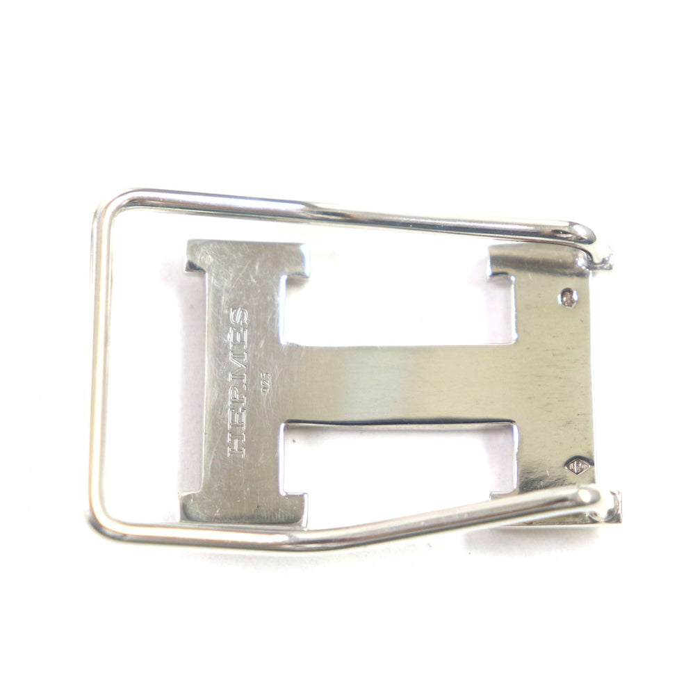 HERMES Money clip 925 Silver mens Used Authentic