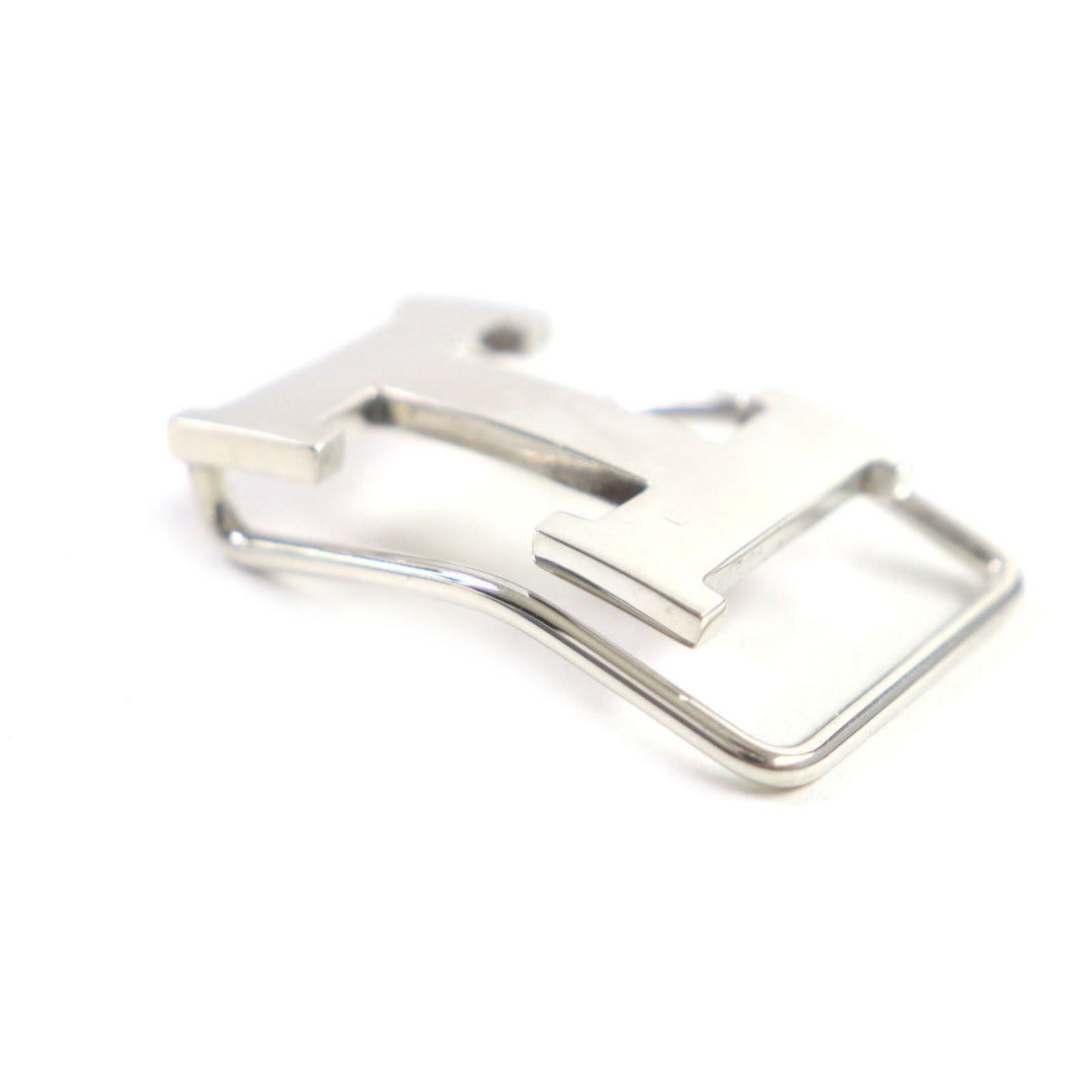 HERMES Money clip 925 Silver mens Used Authentic