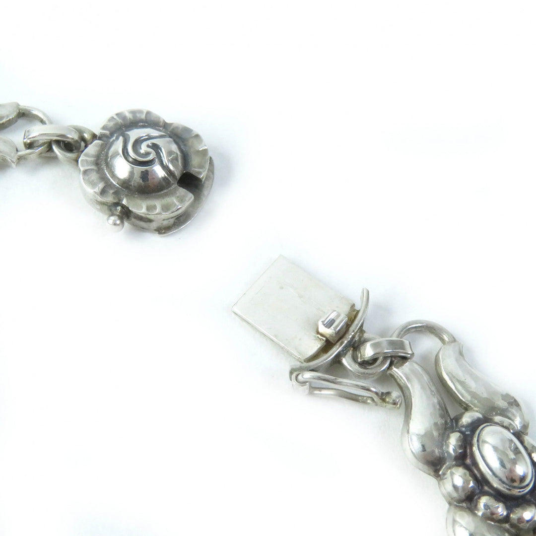 Georg Jensen Necklace 10 Main�FSV925 Silver Women Used Authentic