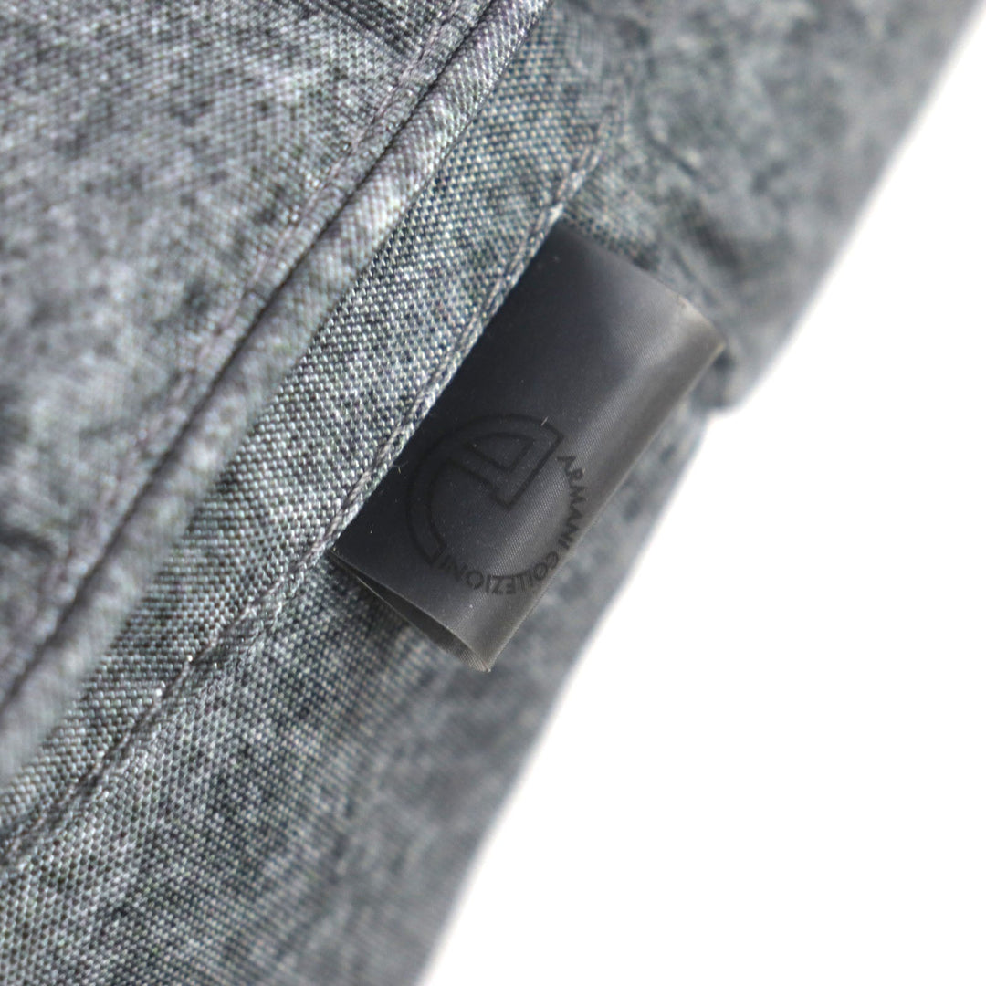 ARMANI COLLEZIONI Down jacket polyester gray mens EU 52 Used Authentic