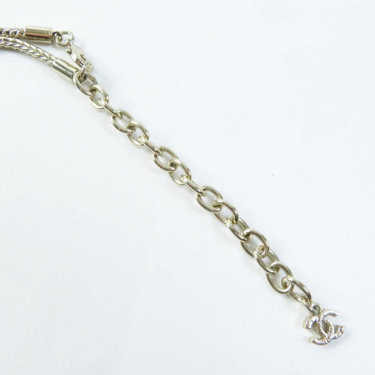 CHANEL Necklace Y22X Gold Plated, Faux Pearl, Rhinestone gold MADEMOISELLE Women Used Authentic