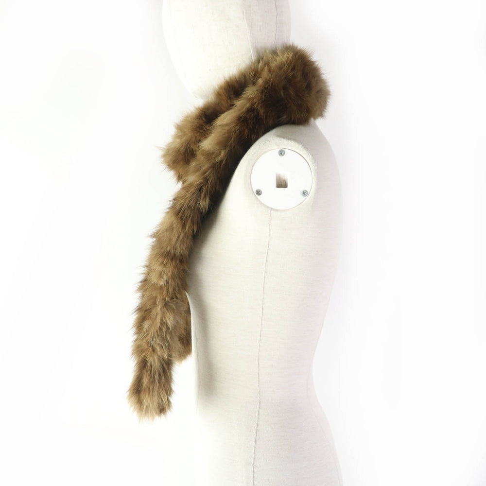 FENDI Stall Main: Russian sable Brown Women Used Authentic