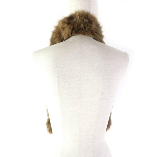 FENDI Stall Main: Russian sable Brown Women Used Authentic