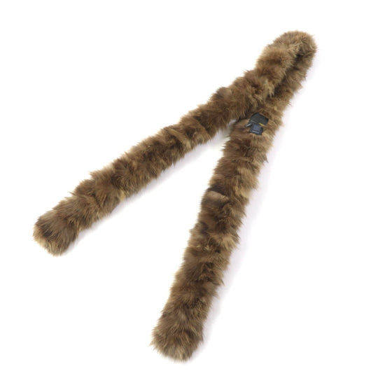 FENDI Stall Main: Russian sable Brown Women Used Authentic