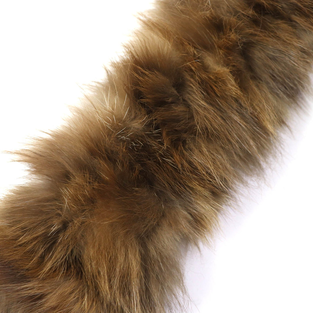 FENDI Stall Main: Russian sable Brown Women Used Authentic