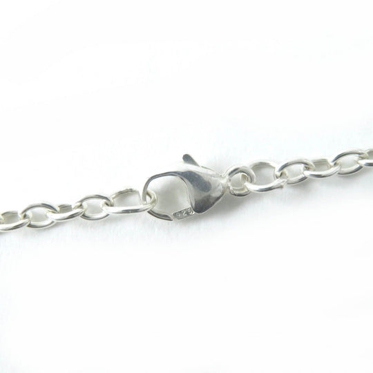 Georg Jensen Necklace Main�FSV925 Silver Women Used Authentic