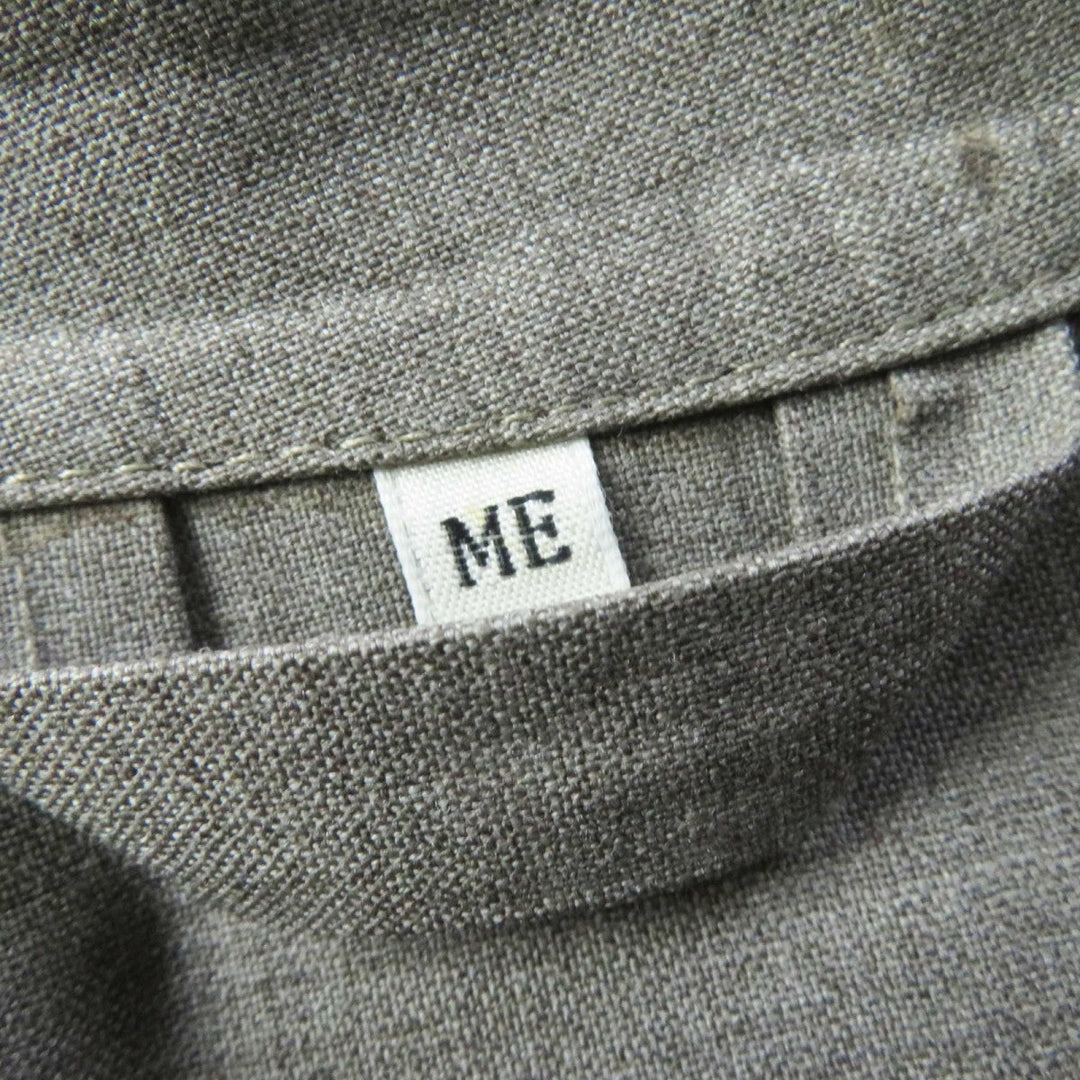 HERMES coat wool gray Margiela period