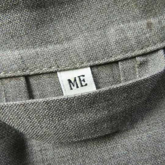 HERMES coat wool gray Margiela period