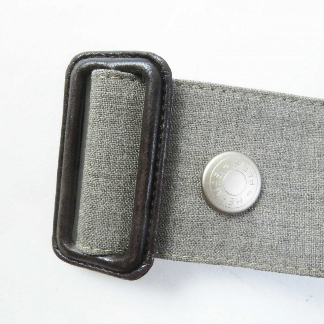 HERMES coat wool gray Margiela period