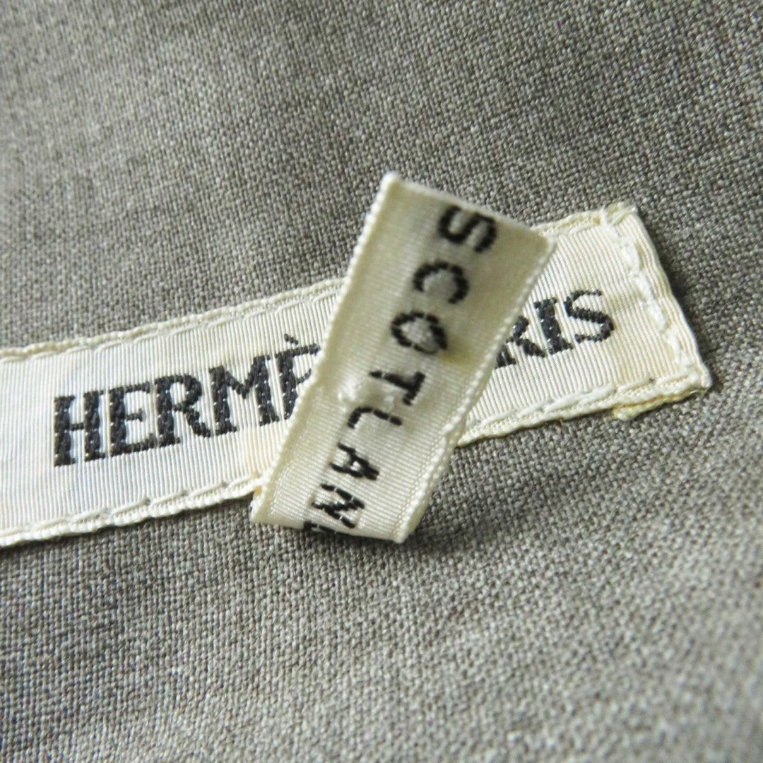 HERMES coat wool gray Margiela period