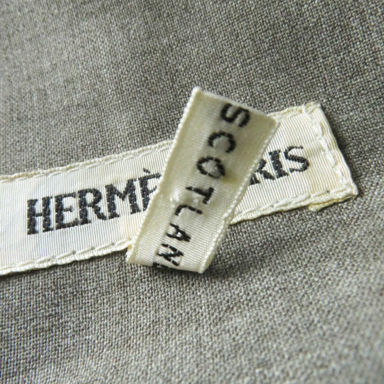 HERMES coat wool gray Margiela period