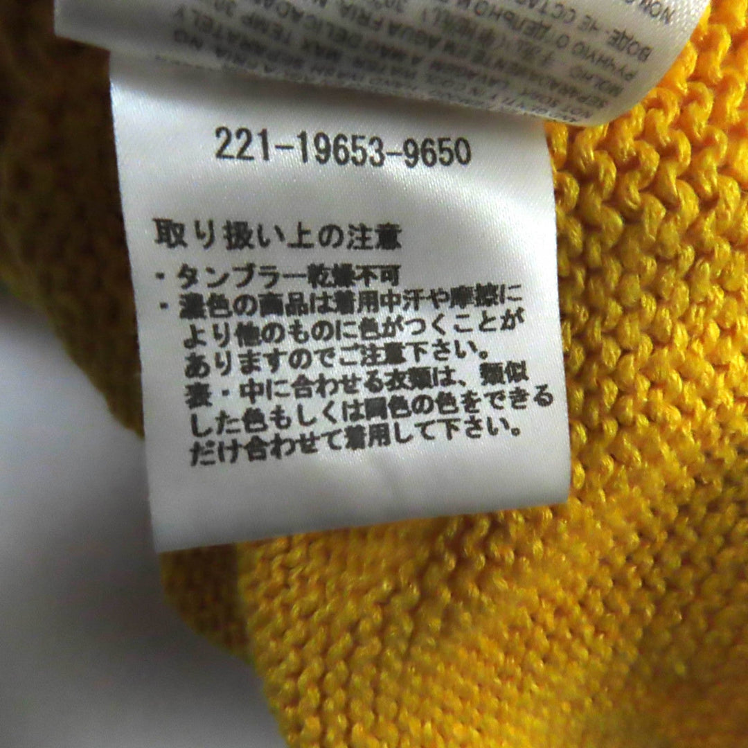 ETRO knit Main: 70% linen, Main: 30% silk yellow Women 38 Used Authentic