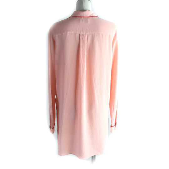 ETRO blouse Main: 100% silk pink Women 38 Used Authentic