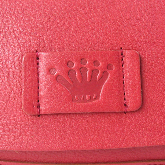 Dakota Shoulder Bag Main: Leather Red type Women Used Authentic