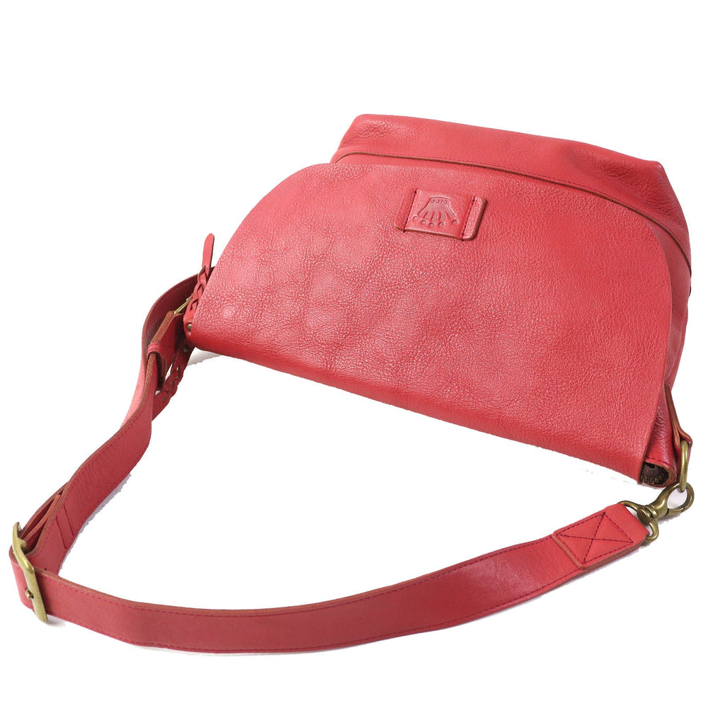 Dakota Shoulder Bag Main: Leather Red type Women Used Authentic