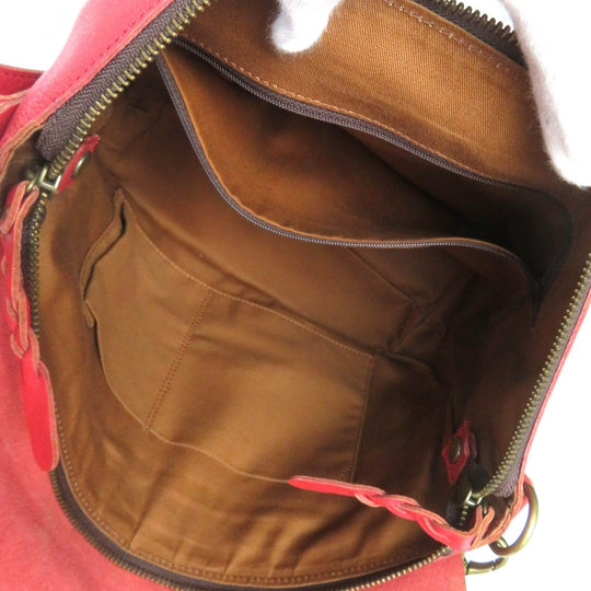 Dakota Shoulder Bag Main: Leather Red type Women Used Authentic