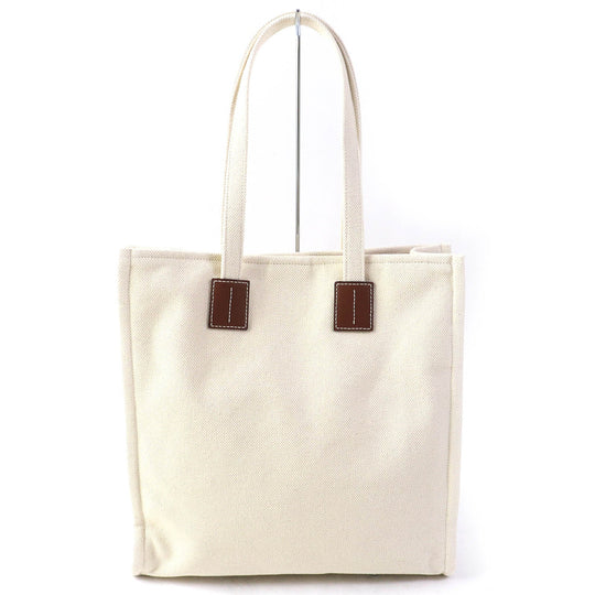 BALLY Tote Bag Main: Canvas, Part: Leather natural CABANA CRYSTALIA.ST 23 Women Used Authentic