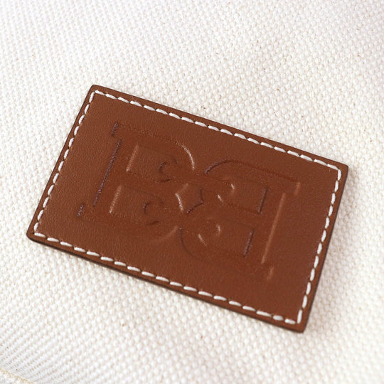 BALLY Tote Bag Main: Canvas, Part: Leather natural CABANA CRYSTALIA.ST 23 Women Used Authentic