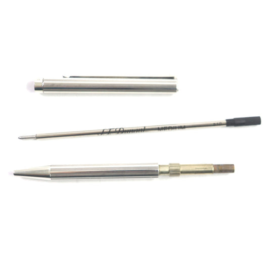 Dupont Ballpoint pen Sterling Silver Silver mens Used Authentic