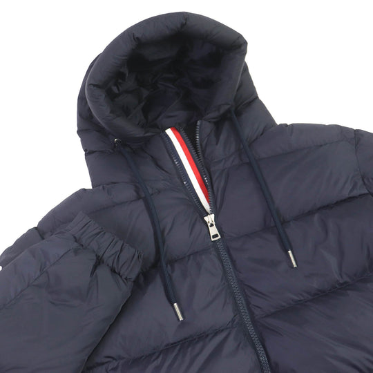 MONCLER Down jacket Main: 100% nylon, Filling: 90% down, Filling: 10% feather Navy MONCENISIO mens 2 Used Authentic