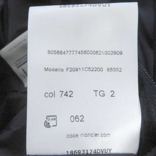 MONCLER Down jacket Main: 100% nylon, Filling: 90% down, Filling: 10% feather Navy MONCENISIO mens 2 Used Authentic