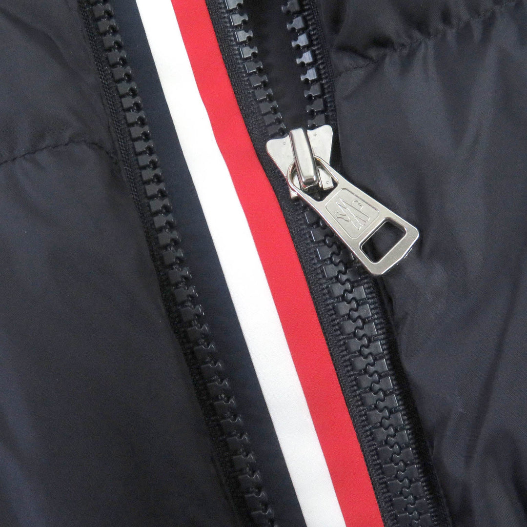 MONCLER Down jacket Main: 100% nylon, Filling: 90% down, Filling: 10% feather Navy MONCENISIO mens 2 Used Authentic