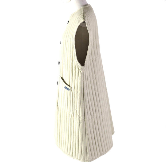 LAVENHAM Vest SLJ4155 624 cotton beige DROP SHOULDER LONGLINE THORNHAM 38