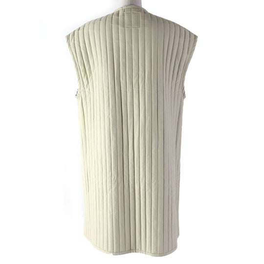 LAVENHAM Vest SLJ4155 624 cotton beige DROP SHOULDER LONGLINE THORNHAM 38