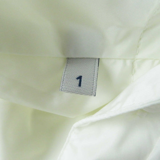 MONCLER Nylon jacket Outer: 100% nylon, Lining: 100% nylon, Part: 100% nylon white BAABA Women 1 Used Authentic
