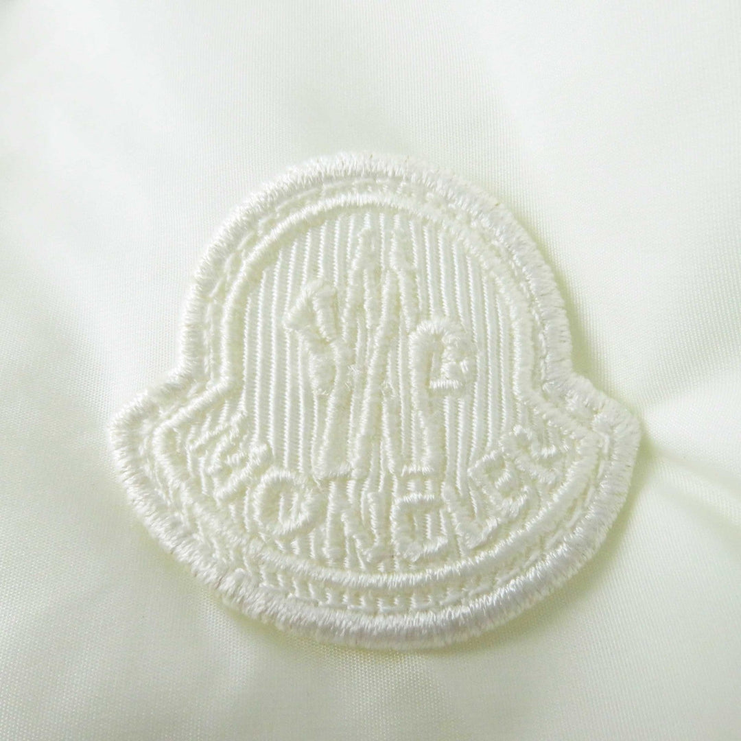 MONCLER Nylon jacket Outer: 100% nylon, Lining: 100% nylon, Part: 100% nylon white BAABA Women 1 Used Authentic