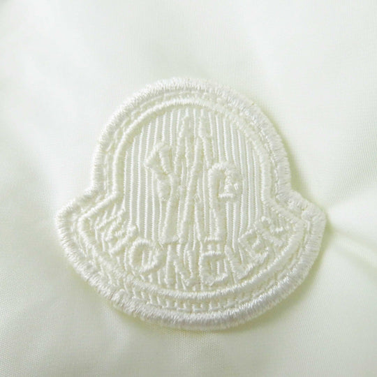 MONCLER Nylon jacket Outer: 100% nylon, Lining: 100% nylon, Part: 100% nylon white BAABA Women 1 Used Authentic