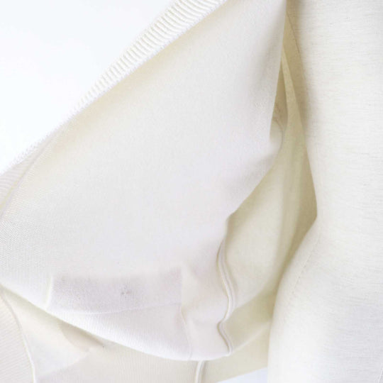 CHANEL cardigan P74230 Outer: 100% cashmere, part: 99% cashmere, part: 1% polyurethane white Women 34 Used Authentic