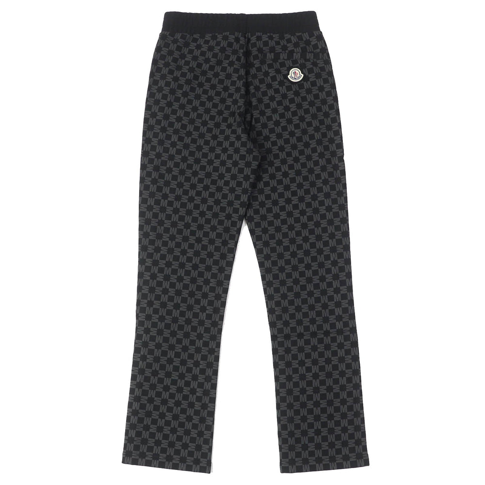 MONCLER Pants Main: 100% cotton, Part: 100% cotton Black type SWEAT PANTS mens S Used Authentic