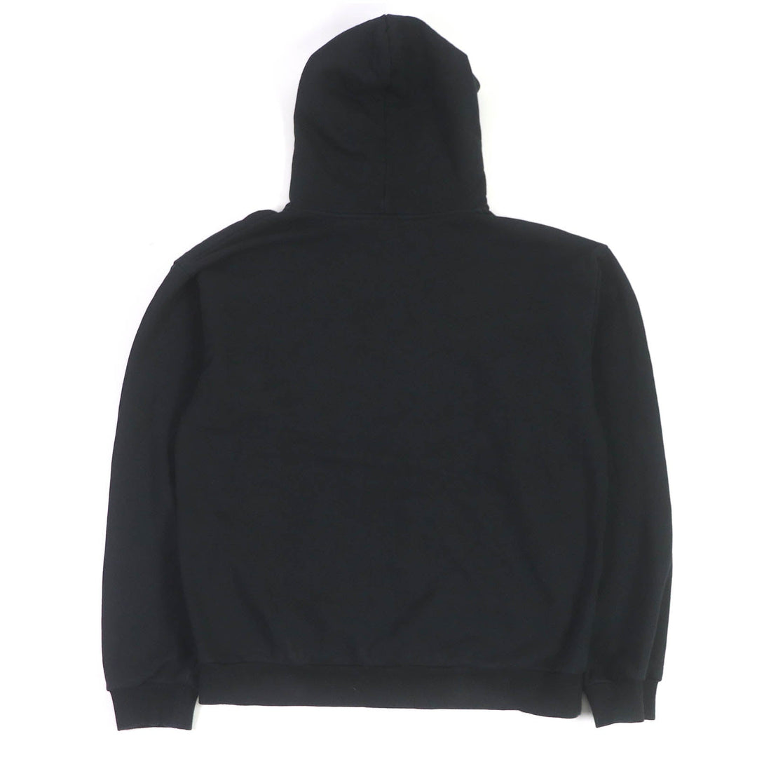 CELINE Hoodie 2Y99D670Q Main: 100% cotton black mens L Used Authentic