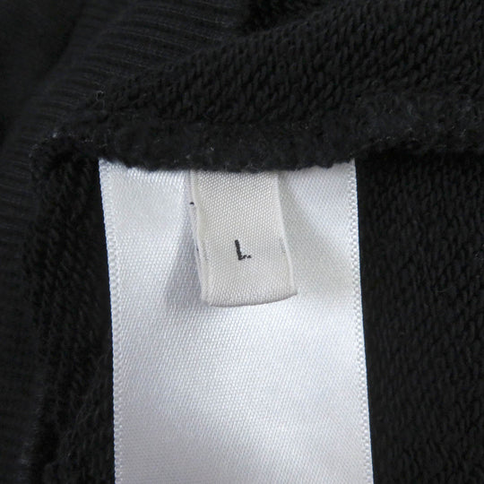CELINE Hoodie 2Y99D670Q Main: 100% cotton black mens L Used Authentic