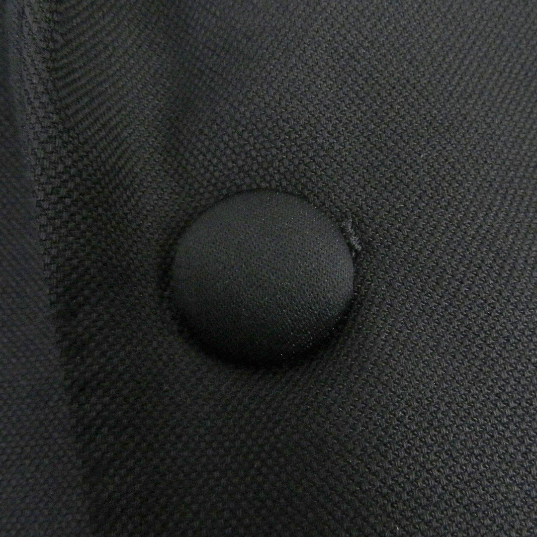 CELINE tailored jacket 2V321120D Main: 100% wool, Main: 100% polyester, Lining: 54% cupra, Lining: 46% rayon black Peak collar long tuxedo jacket Grand Poodle mens 38 Used Authentic