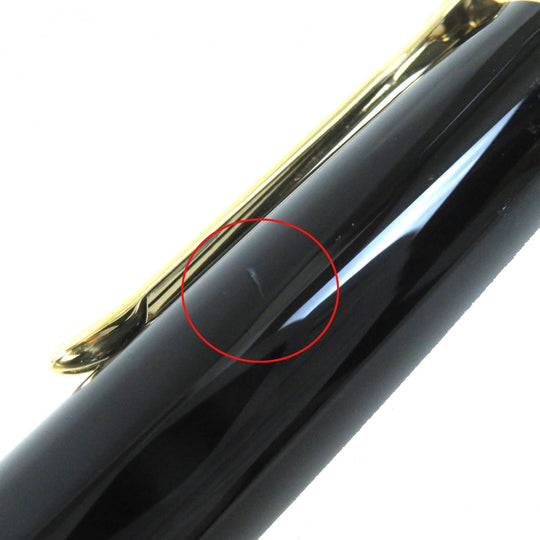 PERIKAN fountain pen M805 Pen tip: 18K Black gold SOUVERAN mens Used Authentic