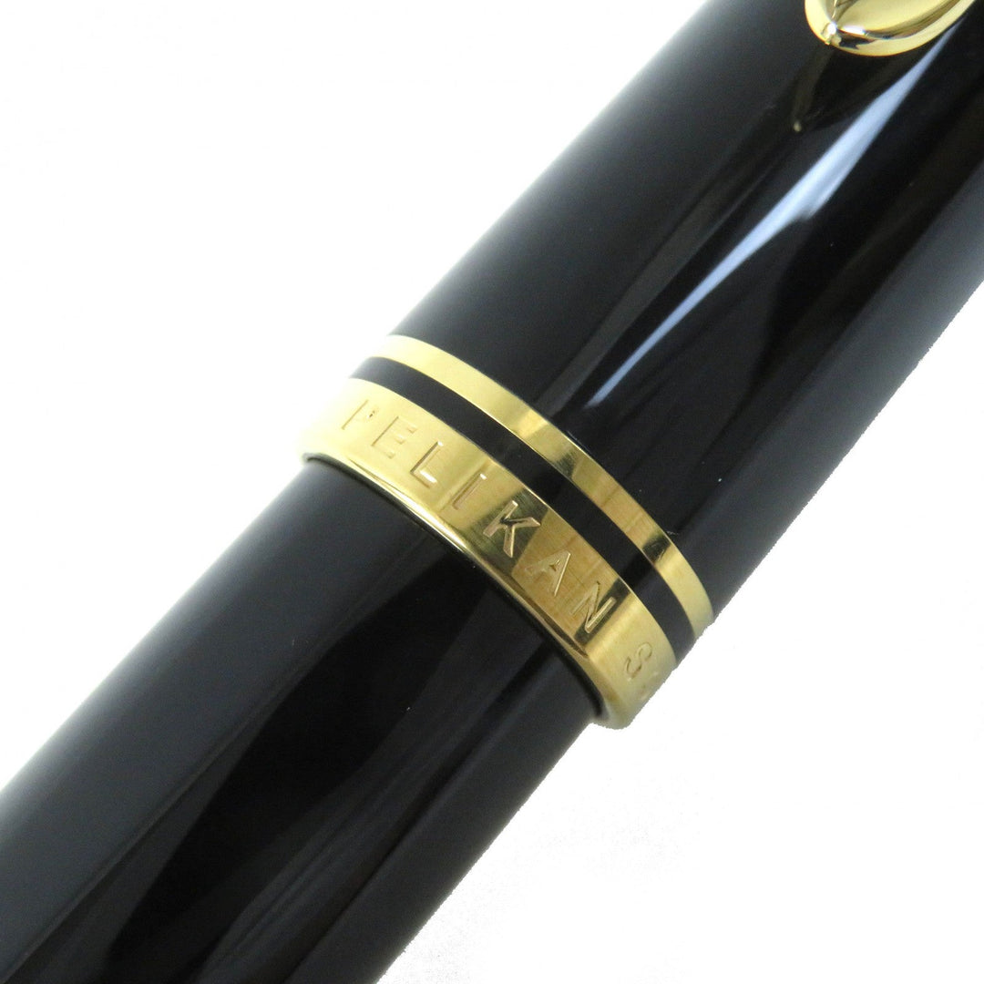 PERIKAN fountain pen M805 Pen tip: 18K Black gold SOUVERAN mens Used Authentic