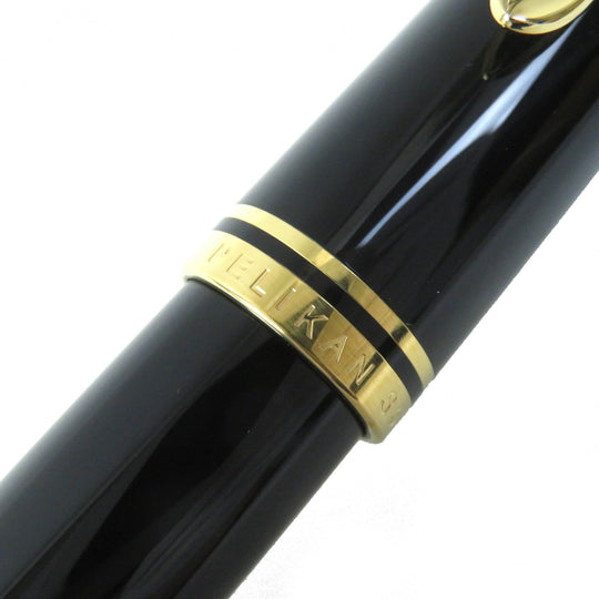 PERIKAN fountain pen M805 Pen tip: 18K Black gold SOUVERAN mens Used Authentic