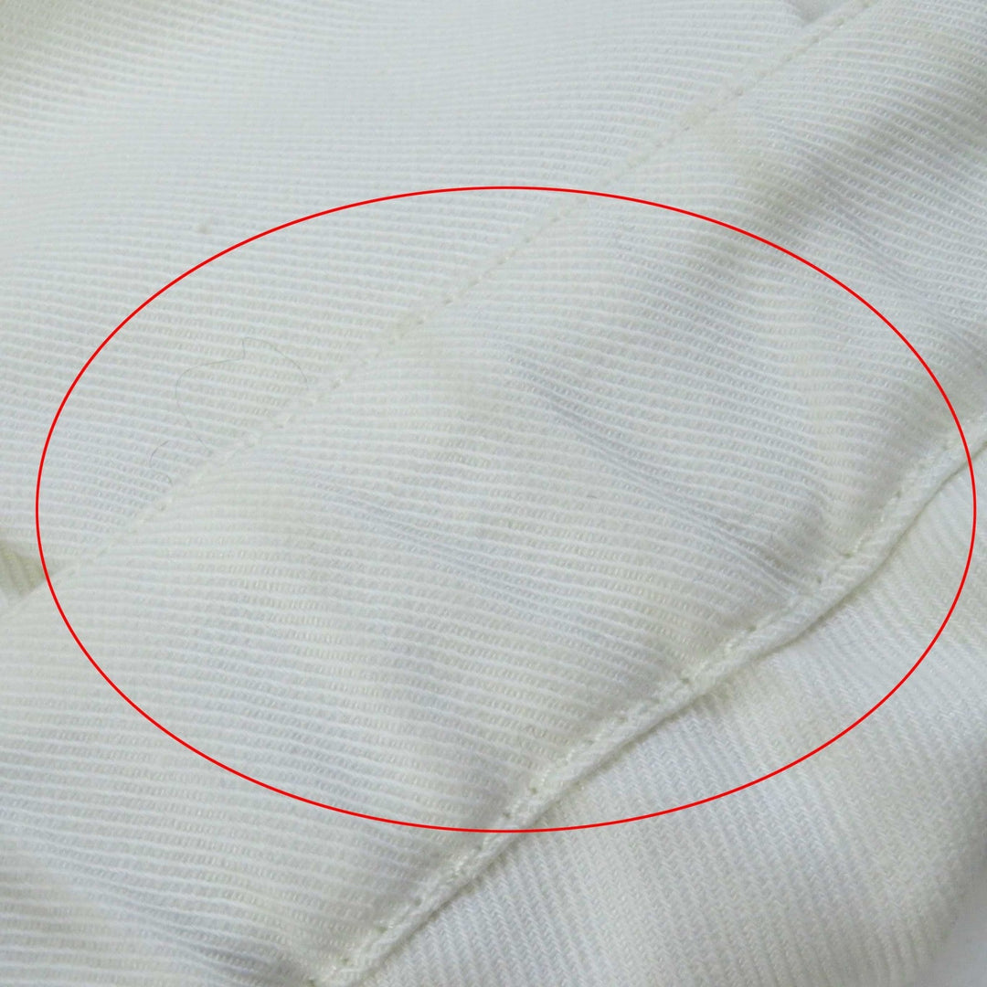 MONCLER Other outerwear Outer: 74% cotton, Outer: 26% linen, Hood lining: 100% nylon Hood: 100% nylon white GOLDFIFLED Women ‚O Used Authentic