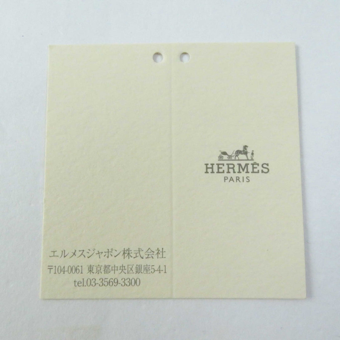 HERMES Card Case Shave Jones Bourjon Bearn Mini Women Used Authentic