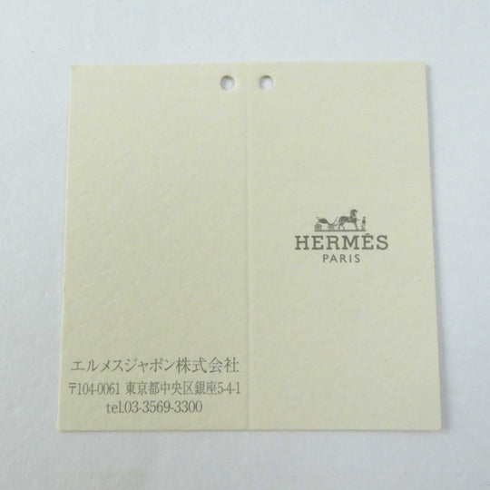 HERMES Card Case Shave Jones Bourjon Bearn Mini Women Used Authentic