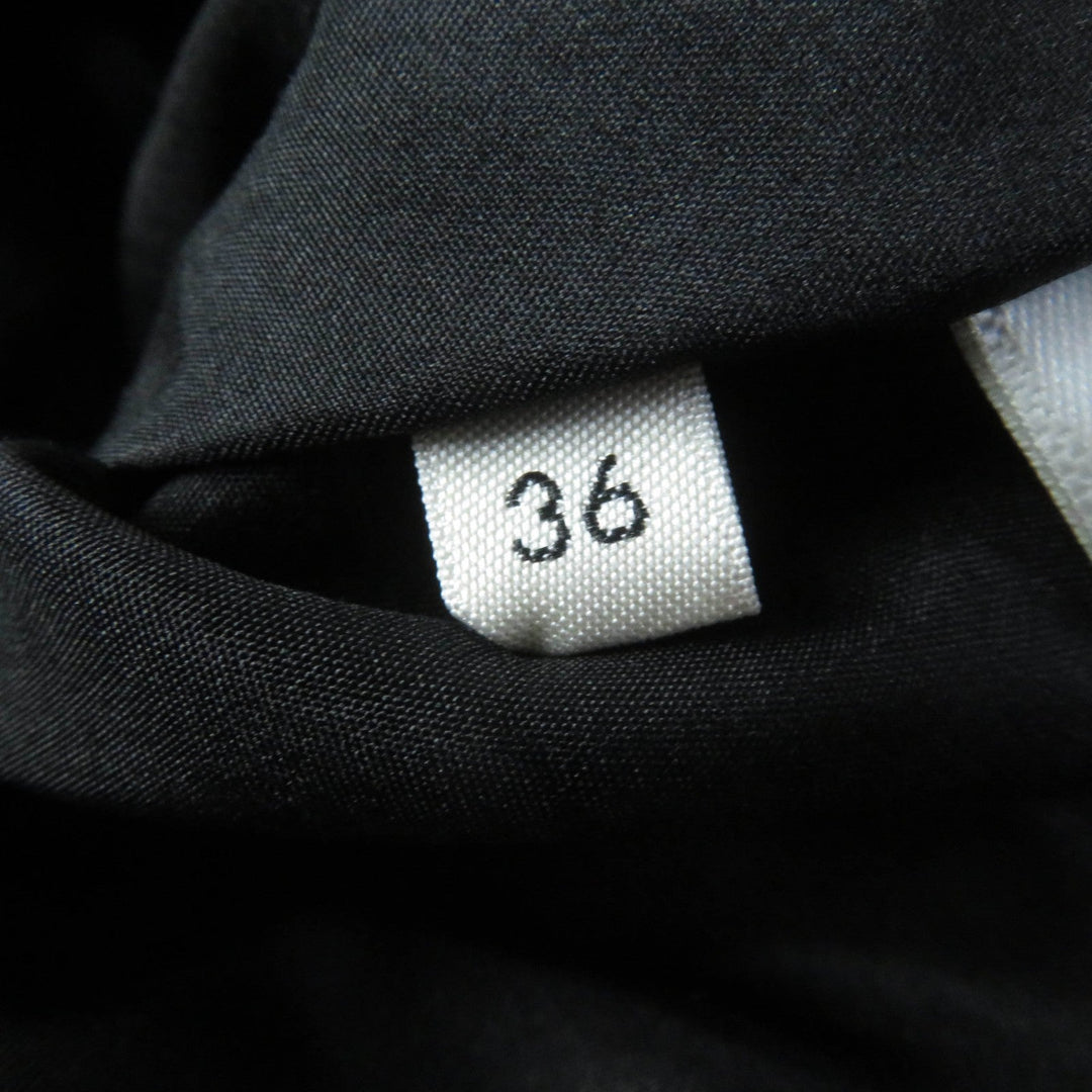 CELINE Mini skirt 2H251978E Main: Lamb leather Lining: 100% silk Pocket lining: 100% cotton Filling: 100% polyester Embroidery: 100% polyester black Women 36 Used Authentic