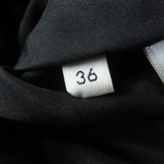 CELINE Mini skirt 2H251978E Main: Lamb leather Lining: 100% silk Pocket lining: 100% cotton Filling: 100% polyester Embroidery: 100% polyester black Women 36 Used Authentic