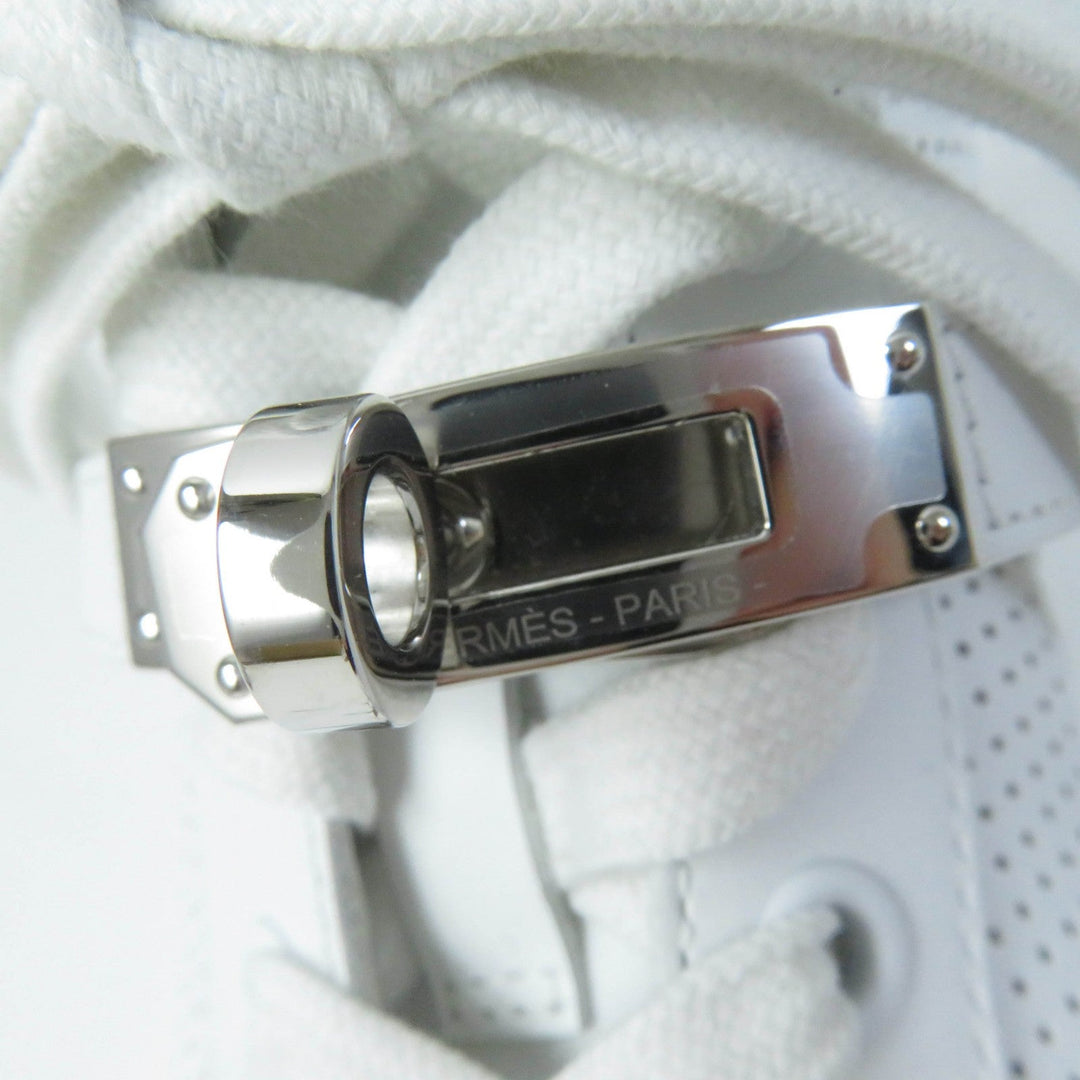 HERMES High cut sneakers Main: Leather white Daydream Women 35 Used Authentic