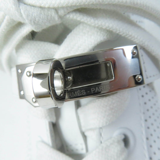 HERMES High cut sneakers Main: Leather white Daydream Women 35 Used Authentic